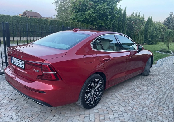 Volvo S60 cena 137500 przebieg: 52000, rok produkcji 2019 z Rogoźno małe 29